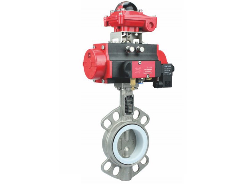 氣動不銹鋼蝶閥